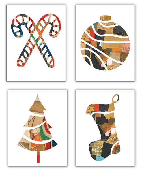 Christmas Collage Collection Kasini House Cards
