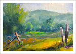 Fence Line by Janet Bonneau