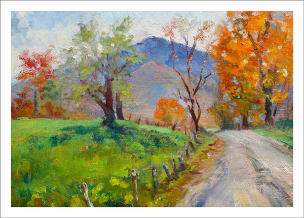 Autumn on Bryce Hill by Janet Bonneau